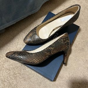 Brand-new Cole Haan Grand Grand Pump Harlem Snake Print US Size 7.5